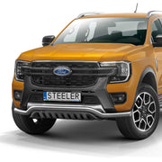 Ford Ranger 2023+ low spoiler bar with axle plate